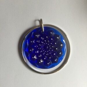 Lalique Cactus De Lalique Madallion Pendant